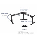 L Form Ergonomic Office Workstation Sit-Stat-Schreibtisch